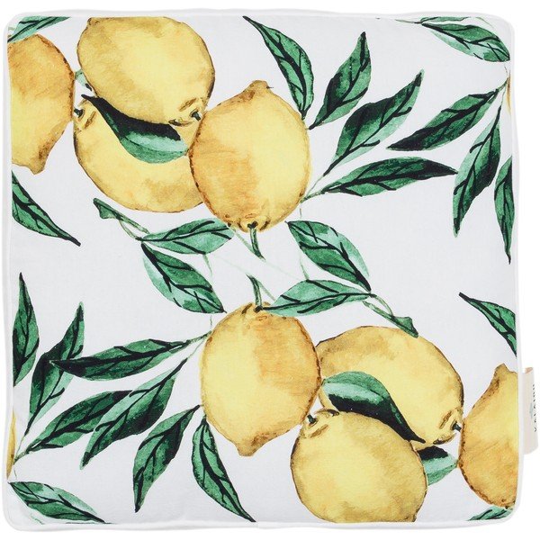 Bavlněný podsedák Westwing Collection Citrus, 40 x 40 cm
