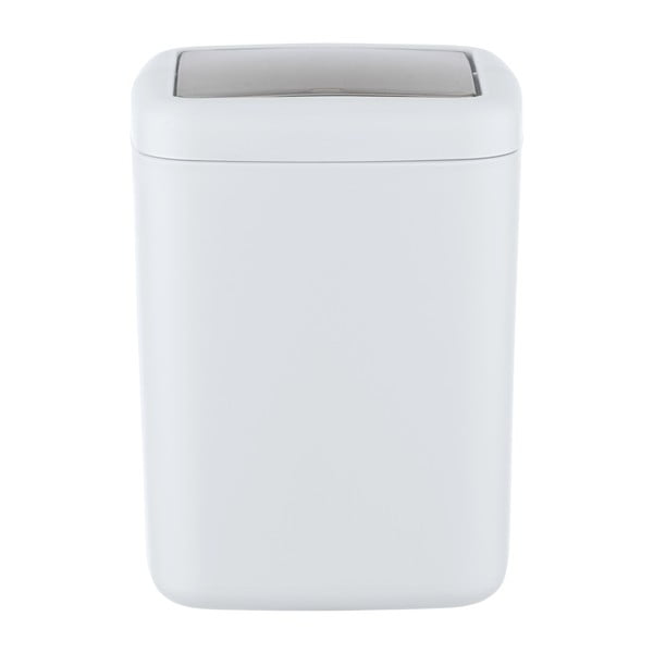 Bílý odpadkový koš Wenko Barcelona S, výška 20 cm-image-1