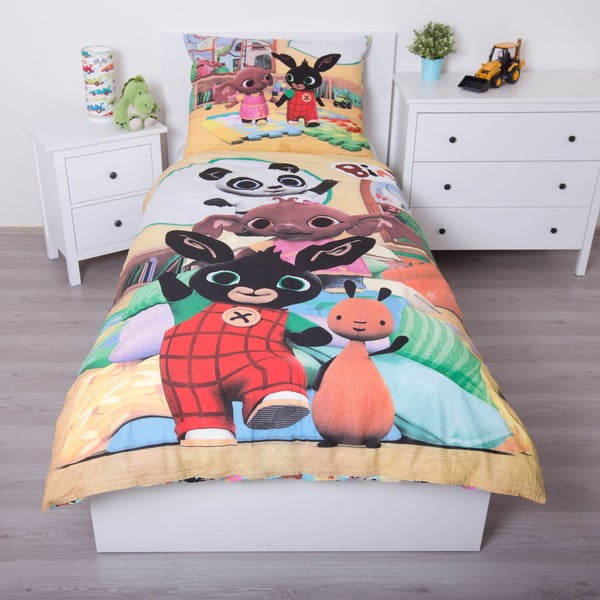 Bavlněné dětské povlečení na jednolůžko 140x200 cm Bing – Jerry Fabrics-image-1