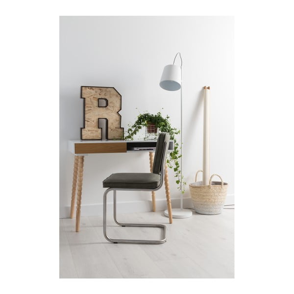 Bílá stojací lampa Zuiver Buckle Head-image-3