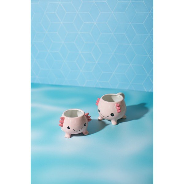 Světle růžový hrnek Axolotl – Sass & Belle-image-1