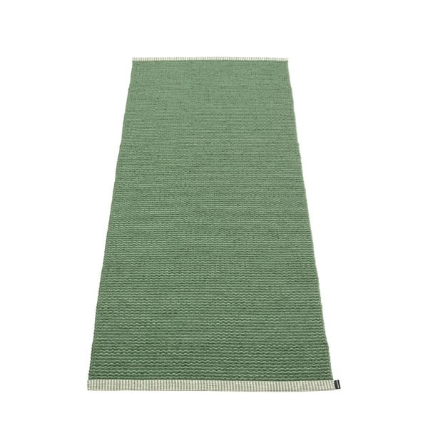 Zelený vnitřní a venkovní běhoun 60x150 cm Mono Leaf Oregano – Pappelina