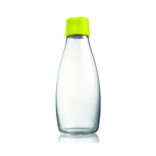 Limetková skleněná lahev ReTap, 500 ml