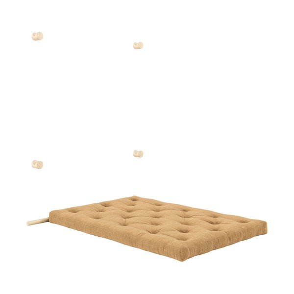 Světle hnědá manšestrová rozkládací pohovka 135 cm Hooked – Karup Design-image-4