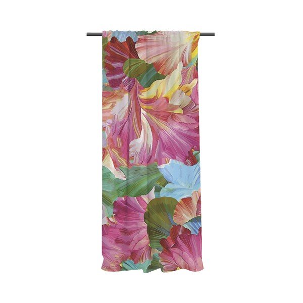 Závěs z bavlněného saténu 110x250 cm Vibrant Colours – Butter Kings