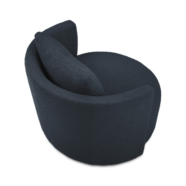 Tmavě modré otočné křeslo Interieurs 86 Nael-image-3