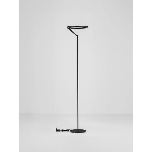 Matně černá hliníková LED stmívatelná stojací lampa (výška 168 cm) Tilia – Nova Luce-image-3