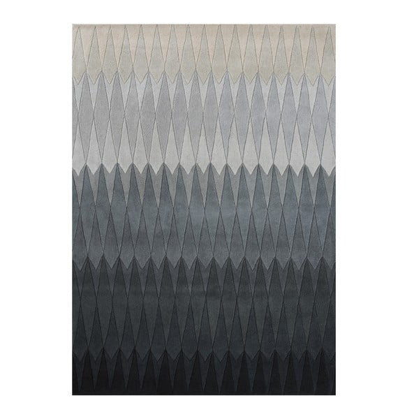 Vlněný koberec Acacia Grey, 170x240 cm