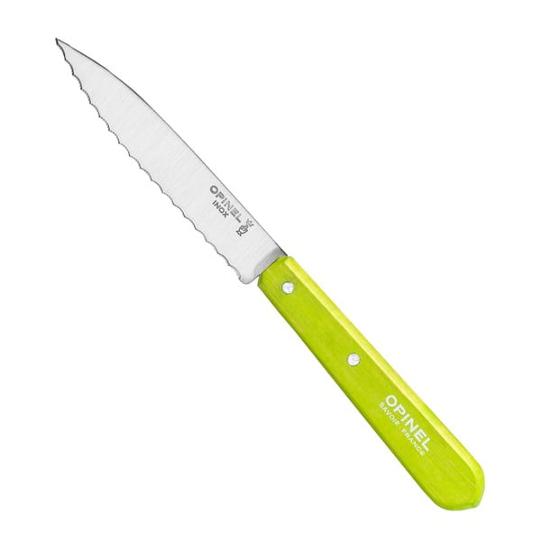 Vroubkovaný nůž Sweet Pop Apple Green