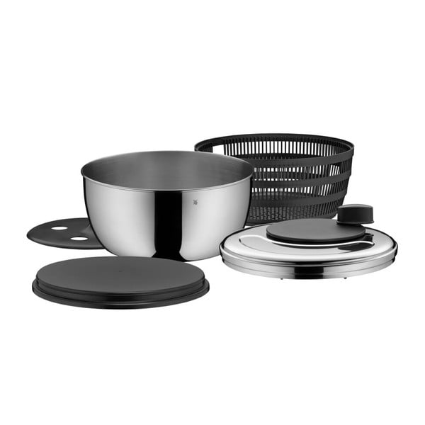 Odstředivka na salát z nerezové oceli Cromargan® WMF, výška 16 cm