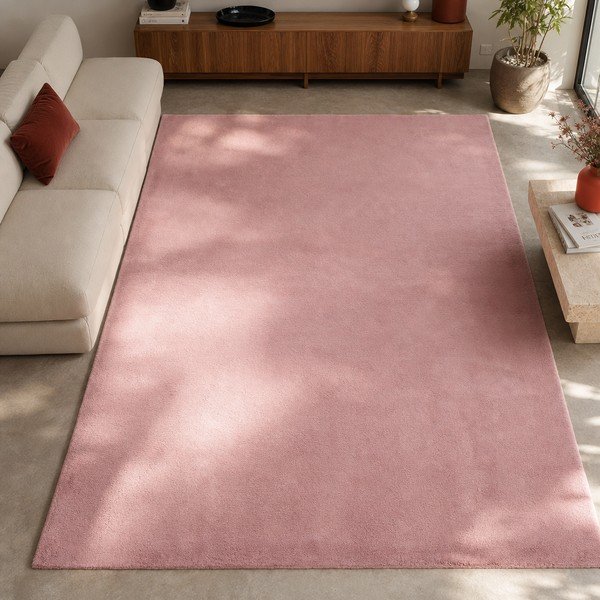 Růžový koberec Universal Fox Liso, 80 x 150 cm-image-4