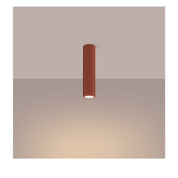 Bodové svítidlo v cihlové barvě Gleam – Sollux-image-3