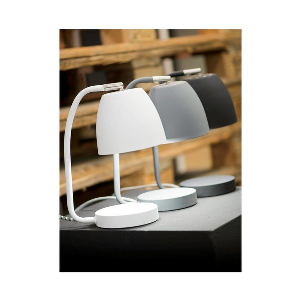 Černá stolní lampa s kovovým stínidlem (výška 28 cm) Newport – it's about RoMi-image-2