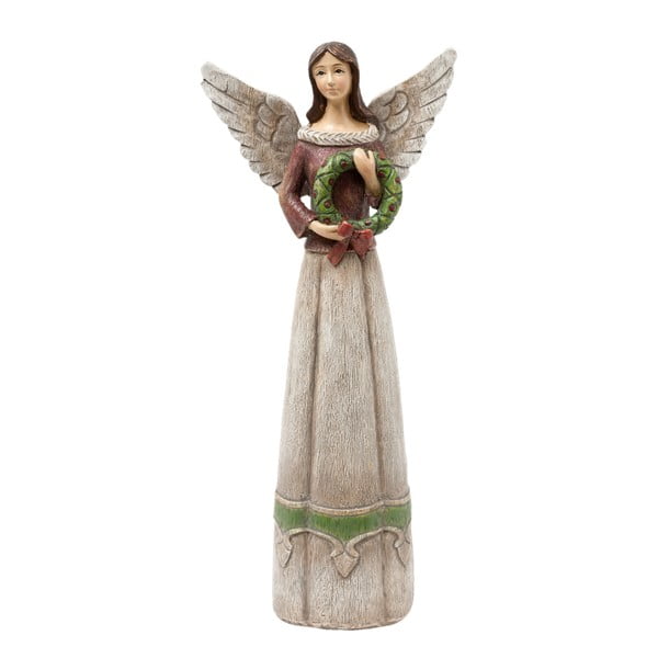 Dekorativní soška Clayre & Eef Christmas Angel, 33 cm