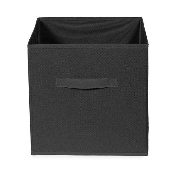 Černý látkový úložný box 31x31x31 cm – Compactor