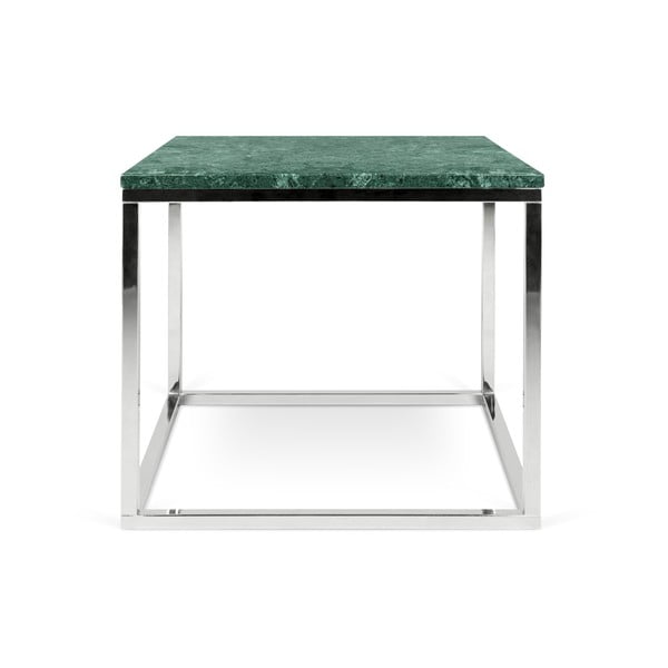Zelený mramorový konferenční stolek TemaHome Prairie, 50 x 47 cm