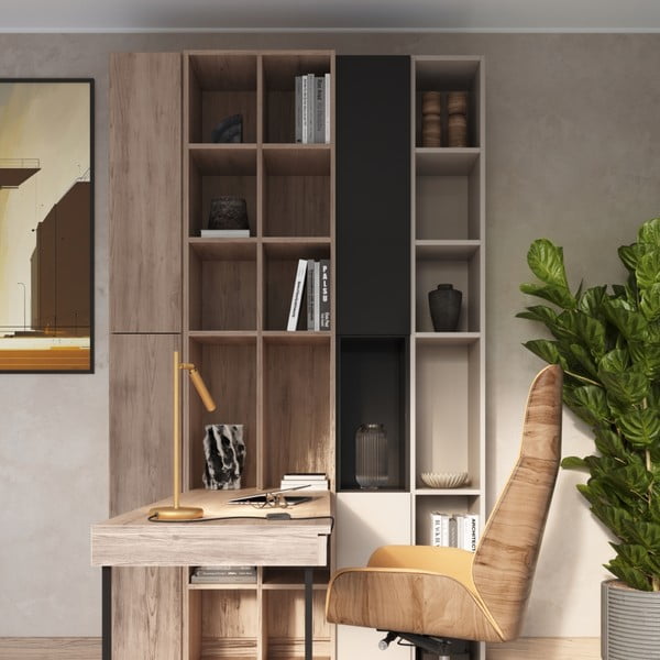 Stolní lampa ve zlaté barvě (výška 43 cm) Fideus – Sollux-image-4