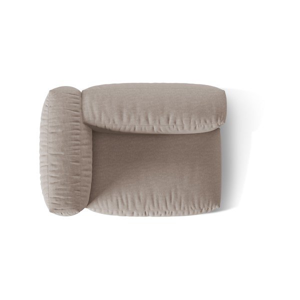 Béžový modul pohovky (levý roh) Martina – Micadoni Home-image-3