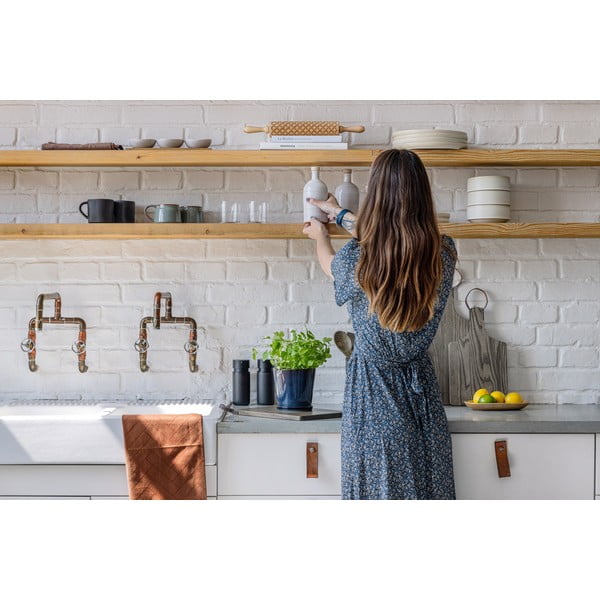 Set 3 porcelánových servírovacích misek s táckem Ladelle Artisan Shallow-image-2