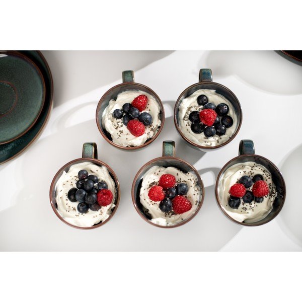 Zelený porcelánový hrnek na cappuccino 250 ml Crafted Breeze – like | Villeroy & Boch-image-1