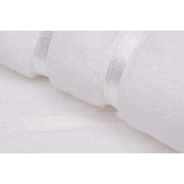 Sada 2 bílých bavlněných ručníků Foutastic Dolce, 50 x 90 cm-image-1