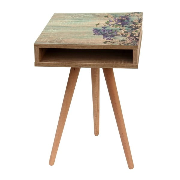Příruční stolek s digitálním potiskem Homemania Flowerina