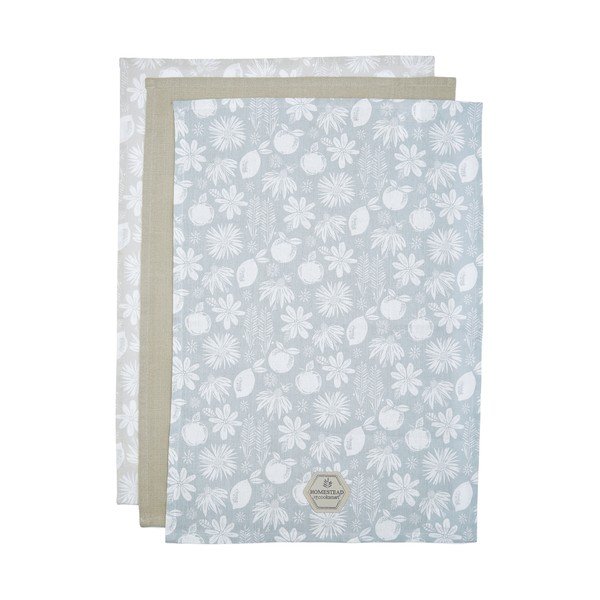 Bavlněné utěrky v sadě 3 ks 45x65 cm Homestead – Cooksmart ®-image-1