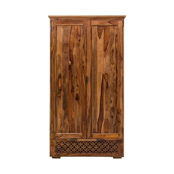 Skřín z masivního palisandrového dřeva Massive Home Rosie, 120 x 200 cm