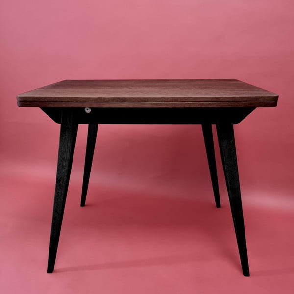 Rozkládací jídelní stůl s deskou v dekoru jasanového dřeva 65x90 cm Envelope – Ragaba-image-1