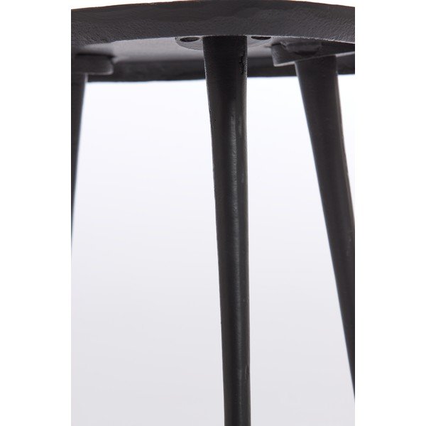 Černý kovový konferenční stolek 42x87 cm Puno – Light & Living-image-3