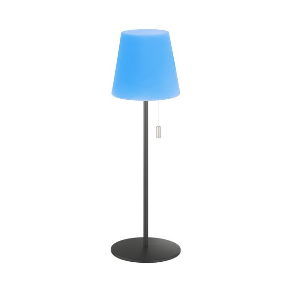 Zelená stmívatelná LED stolní lampa na dálkové ovládání (výška 38 cm) Talent – Fischer & Honsel-image-3
