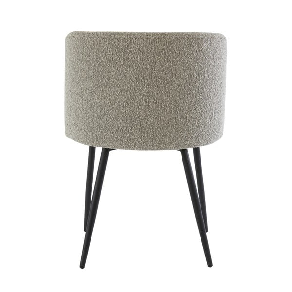 Šedé čalouněné jídelní křeslo Elyna – Light & Living-image-3