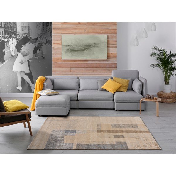 Béžový koberec 80x150 cm Cream – Universal-image-1