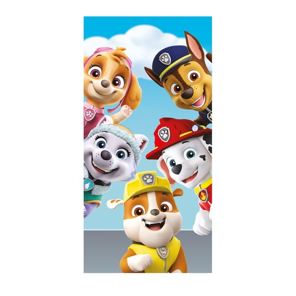 Bavlněná dětská osuška 70x140 cm Paw Patrol – Jerry Fabrics