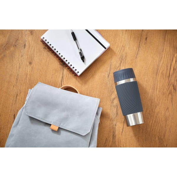 Šedý termo hrnek 0.36 l Easy Twist – Tefal-image-3