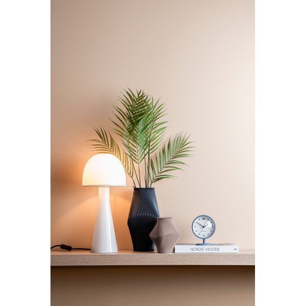 Tmavě modrá váza z polyresinu (výška 30 cm) Twisted Rib – PT LIVING-image-1