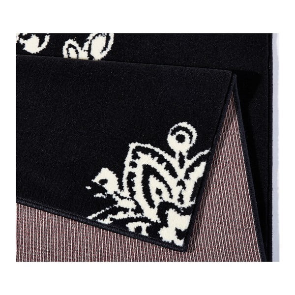 Černo-bílý koberec Hanse Home Gloria Blossom, 200 x 290 cm-image-2