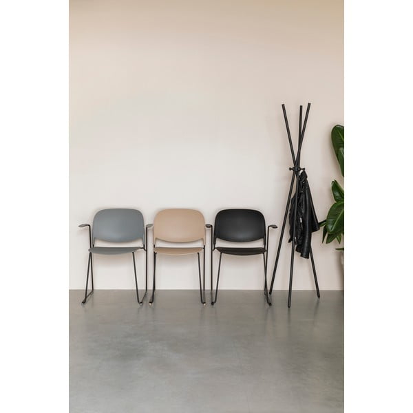 Černý ocelový věšák Darwin – White Label-image-1