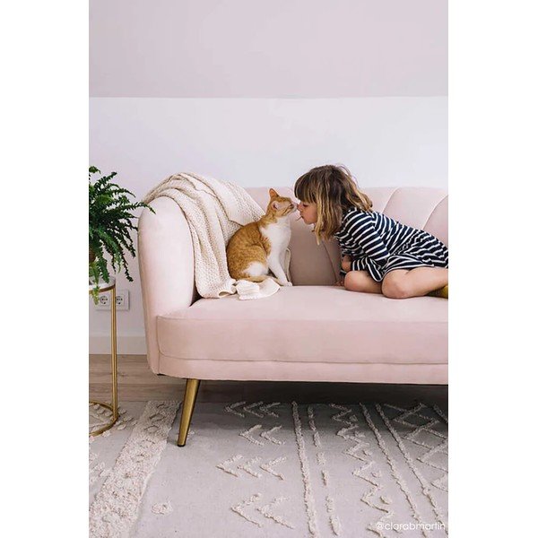 Bílý pratelný ručně tkaný bavlněný koberec 170x240 cm Tribu Natural – Lorena Canals-image-4