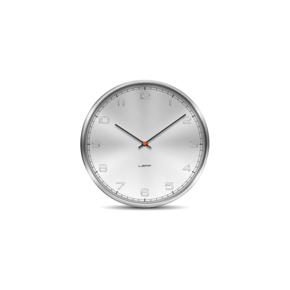 Nástěnné hodiny Embosed Aluminium, 25 cm