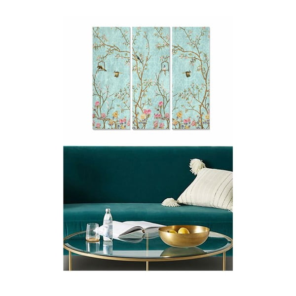 Obrazy v sadě 3 ks 20x50 cm – Wallity-image-1