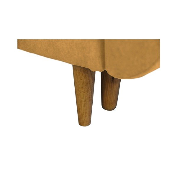 Hořčicově žlutá rozkládací pohovka pro tři Cosmopolitan design Barcelona-image-2