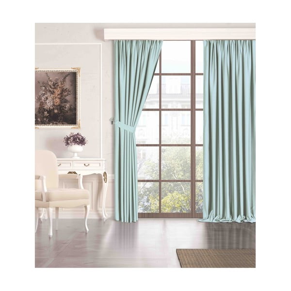 Zelený polo-zatemňovací závěs 260x100 cm - Mila Home-image-2