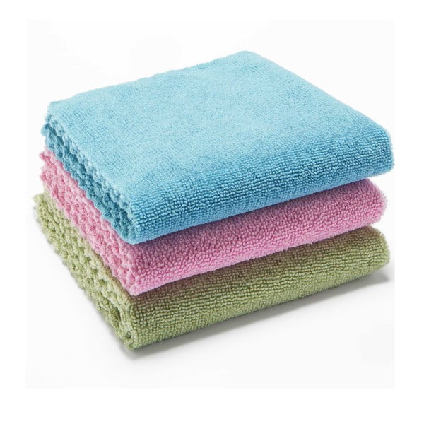 Hadříky v sadě 3 ks z mikrovlákna – Vileda-image-2