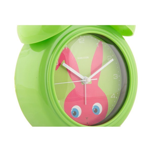 Dětský budík ø 15 cm Peekaboo Bunny – Karlsson-image-2