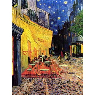 Reprodukce obrazu Vincenta van Gogha - Cafe Terrace, 30 x 40 cm