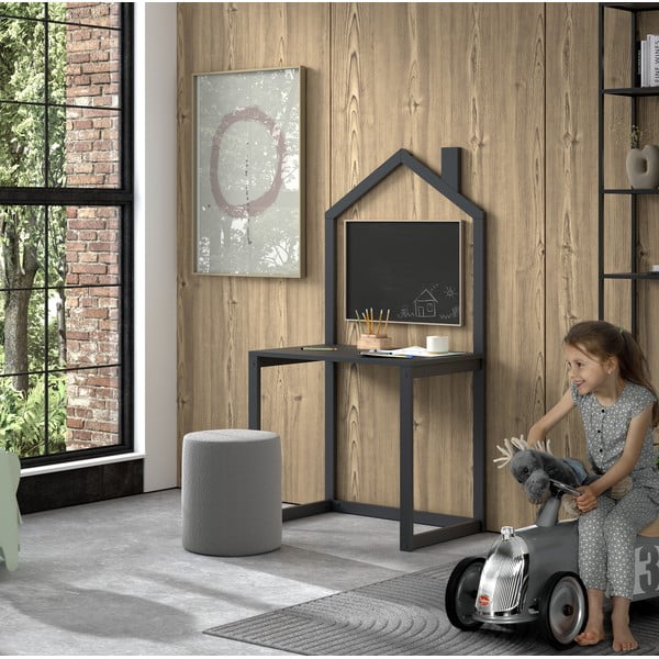 Dětský psací stůl z borovicového dřeva 50x80,5 cm DALLAS – Vipack-image-1