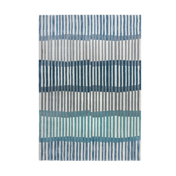 Modrý koberec Flair Rugs Linear Stripe, 120 x 170 cm