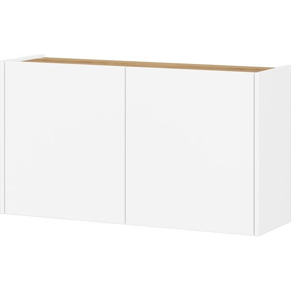 Bílá závěsná skříňka v dekoru dubu 93x52x29 cm Libbiano – Germania