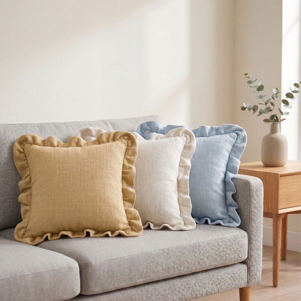 Povlaky na polštáře v sadě 2 ks 40x40 cm Linen – Mioli Decor-image-1